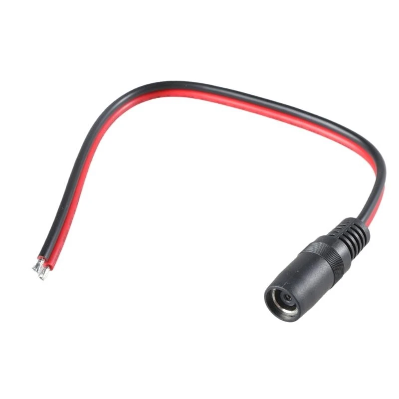 Câble queue cochon DC8020, tête unique mâle/femelle, connecteur 8.0x2.0mm, ligne pour panneaux solaires, centrales électriques, 30cm longueur, meilleure vente
