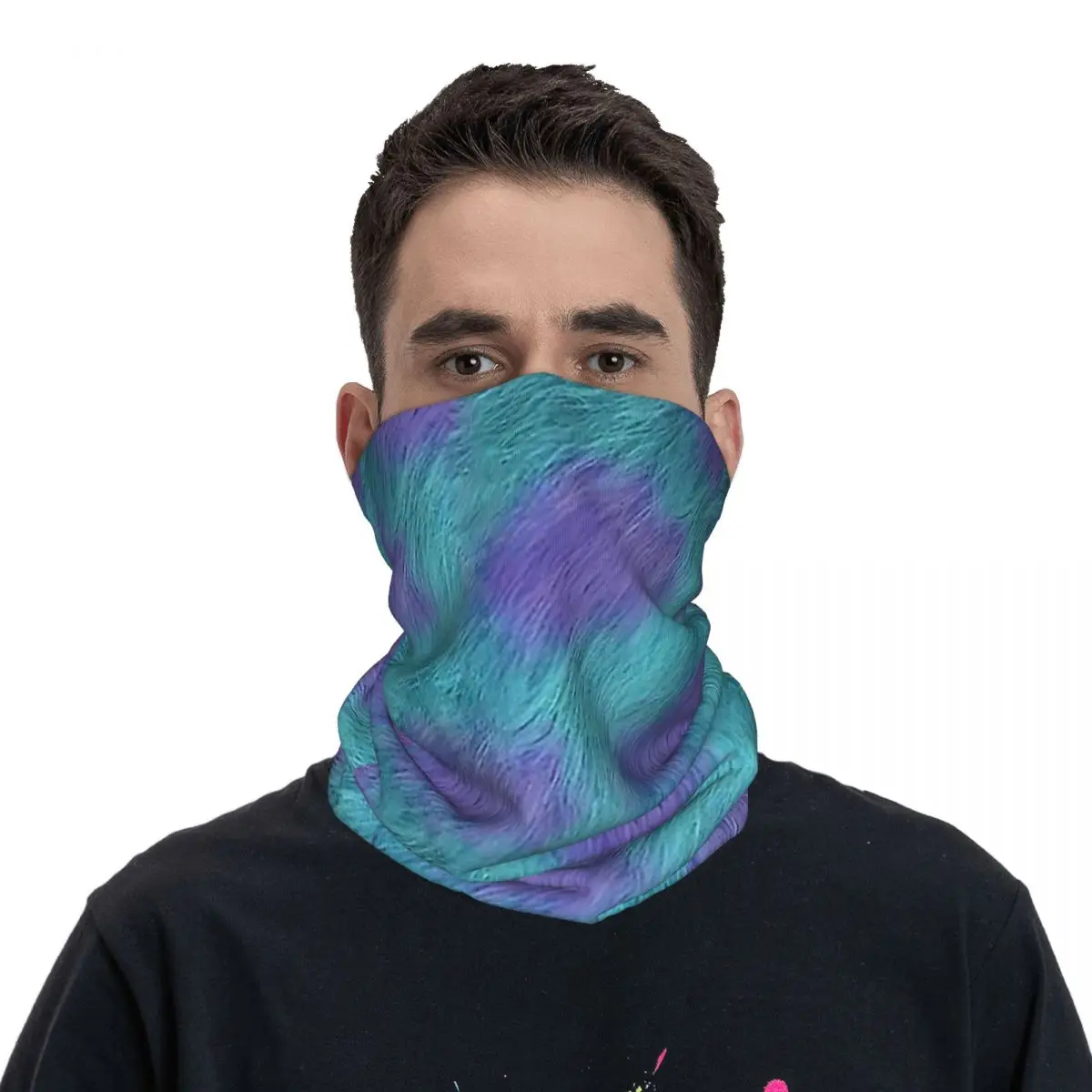 Sully Fur Monsters Inc Bandana Neck Gaiter Printed Face Scarf Multi-use Headwear Running For Men Women Adult All Season