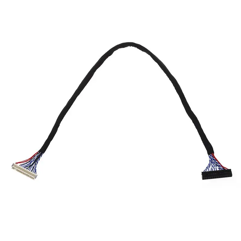 6Pack X(30P S8 30-Pin To 30-Pin 2-Channel 8-Bit LVDS Cable for LCD Panel Display Fix