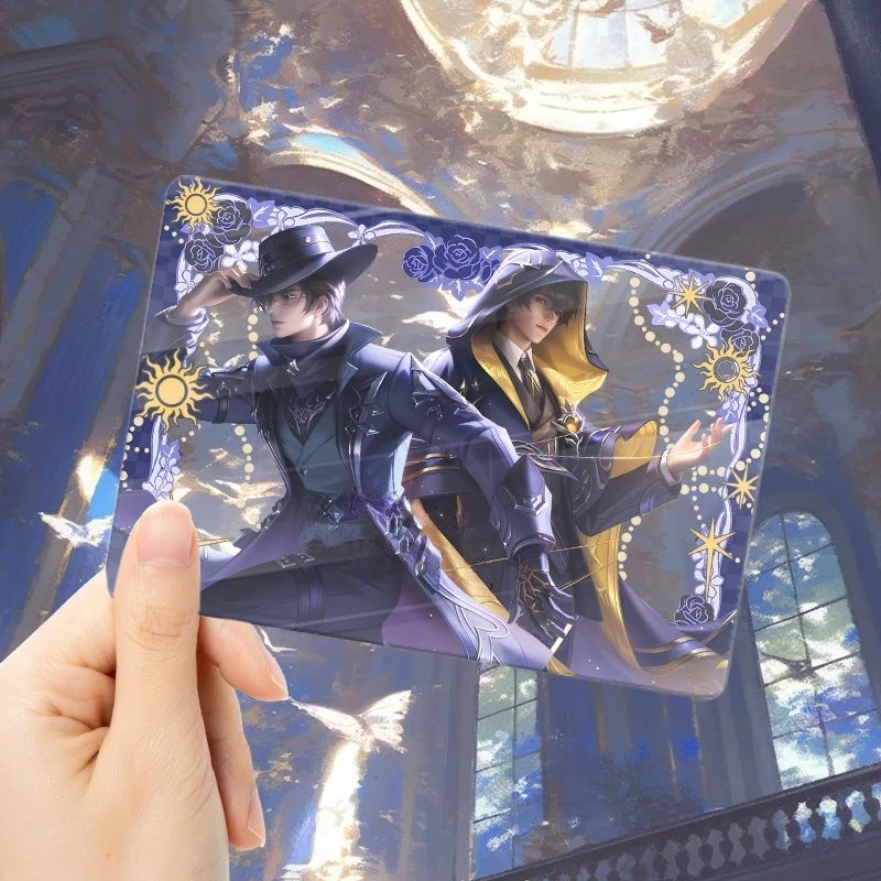 ของสะสมจากซีรีส์ Lord Of Mysteries คิน โมเรตติ ออเดรย์ ฮอลล์ เลโอนาร์ด มิทเชล แอซค์ ของเล่นการ์ดใส ของเล่นจี้ห้อยคอ ของขวัญสำหรับแฟนๆ