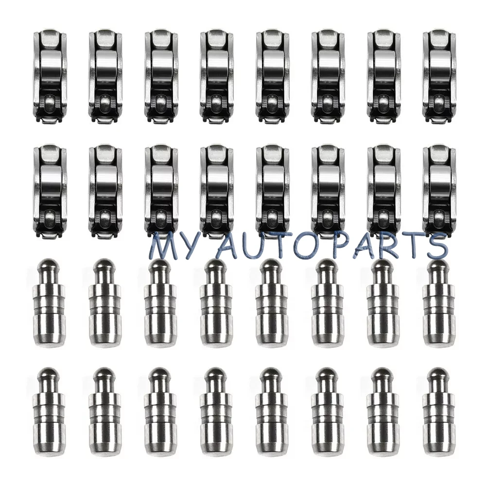 16pc Rocker Arms & 16pc Valve lifters Kit for Audi A3 VW Golf Jetta Passat 2.0L 03L109521A, 059109417J, 059109417G, 059109417F