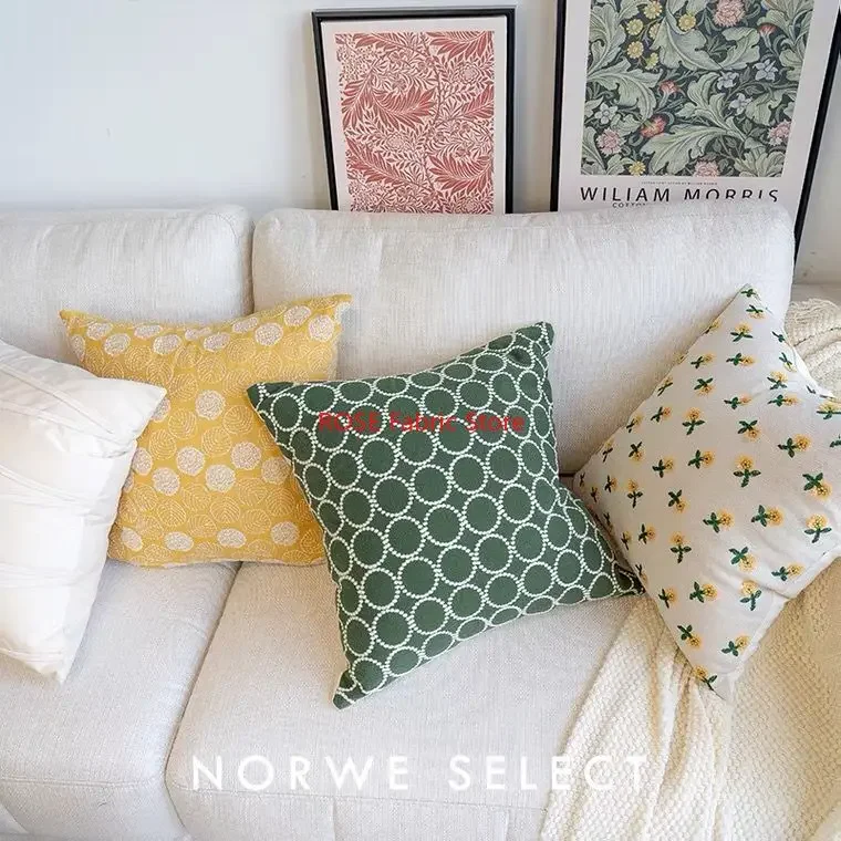 Ins-Inspired 3D زهرة صفراء صغيرة التطريز نسيج القطن الكتان Diy بها بنفسك الملابس اليدوية حقيبة أريكة مفرش المائدة