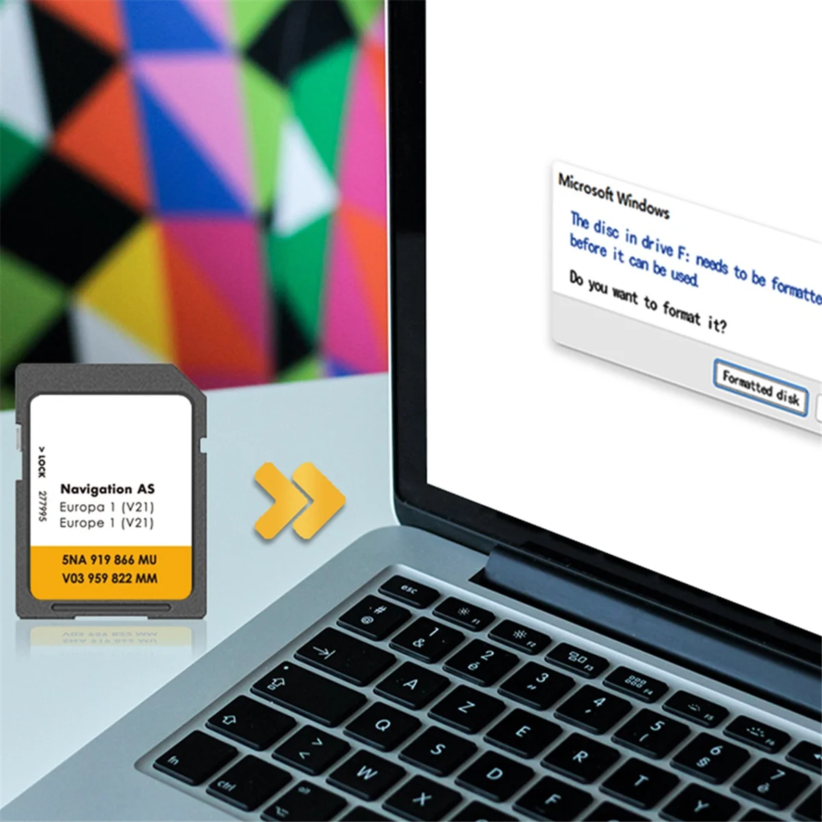 Karta Nawigacyjna N94R Super NEW Discover Media AS V21 Mapy UK Europa 2025 Karta SD 32GB