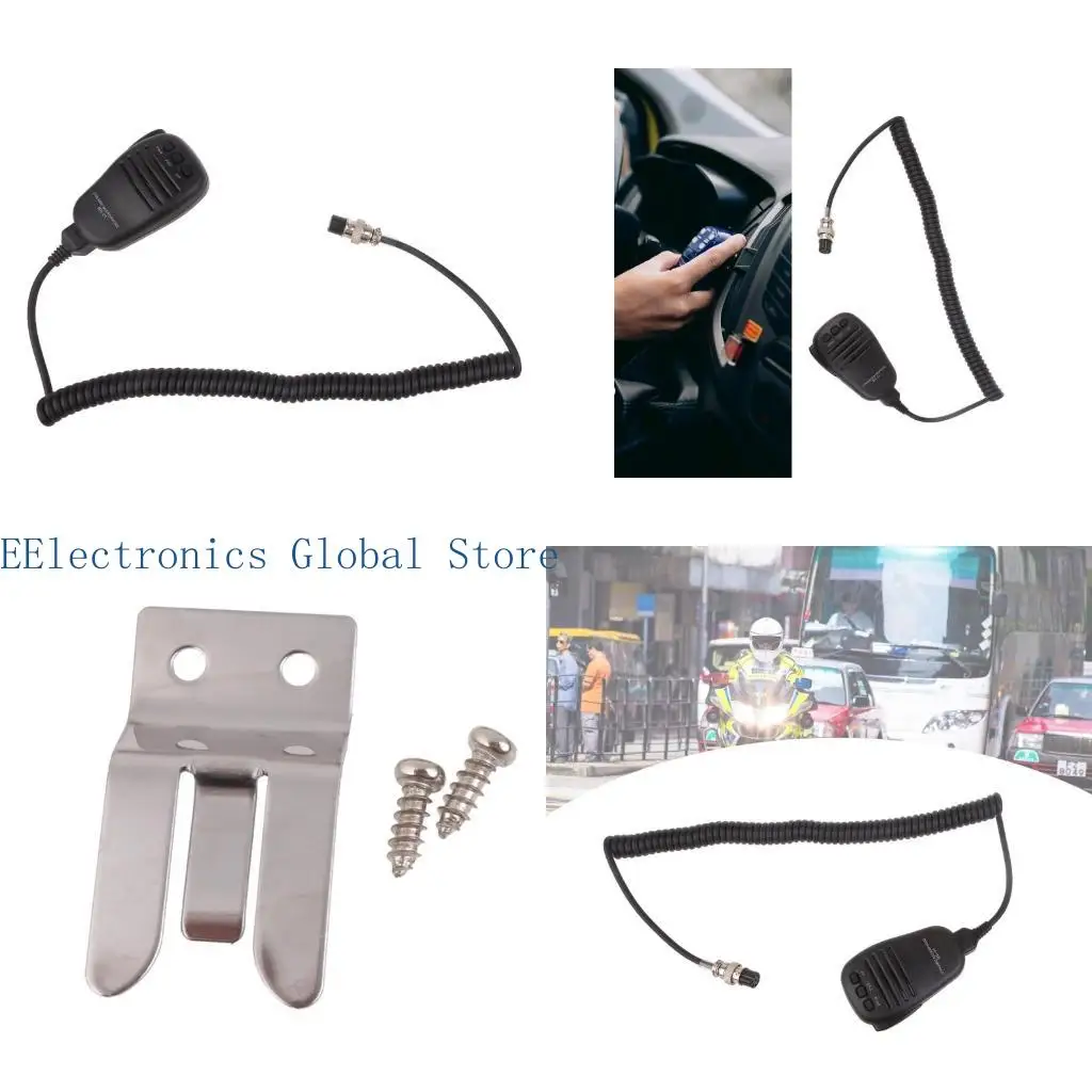 

462B Плековой динамик Микрофон Водонепроницаемый для ходьбы FT-847 FT950 FT-2000 FT-DX9000