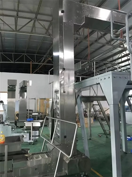 Stainless Steel Food Grade Vertical Rice Corn Cereal Soybean Granule Material Transport Conveyor Bucket Elevator Price