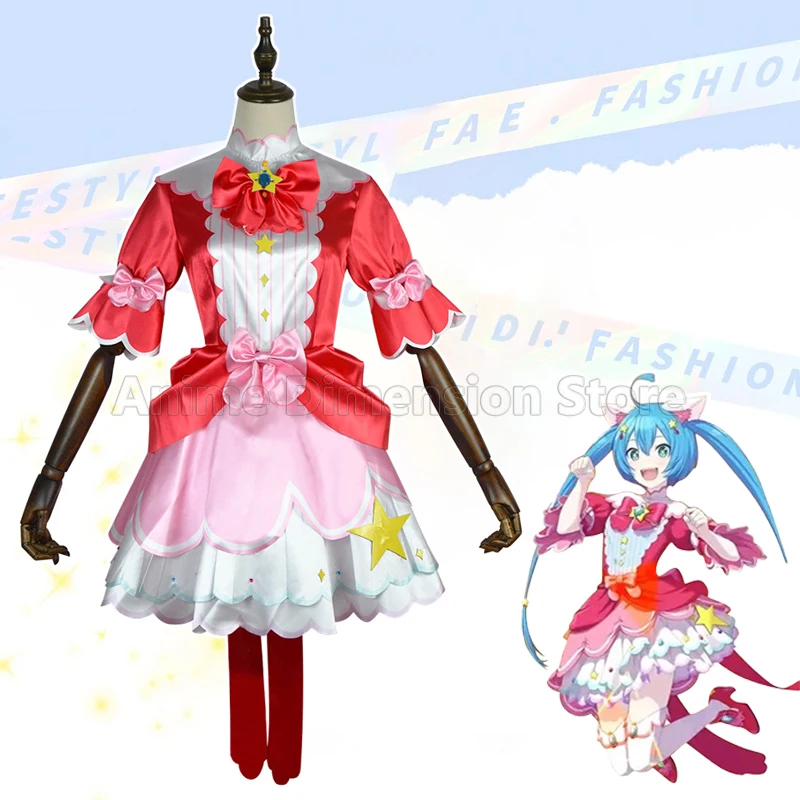 

3th Miku Cosplay Costumes Dress Anime Project Sekai Colorful Stage Role Play Uniform Halloween Party Outfit For Women Girls