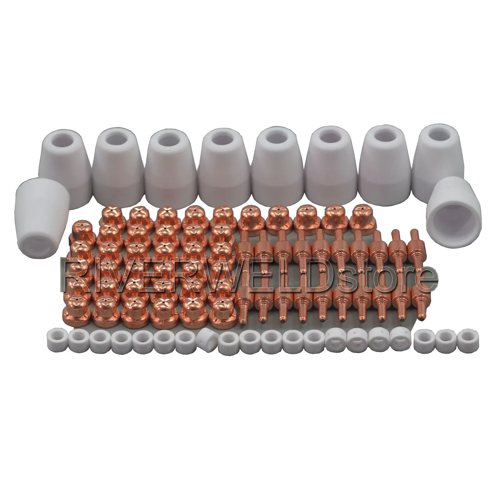 

PT-31 LG-40 Air Plasma Cutter Cutting Torch Consumables Accessories KIT Plasma Nozzles TIPS Fit Cut-50 50D CT-312,90PK