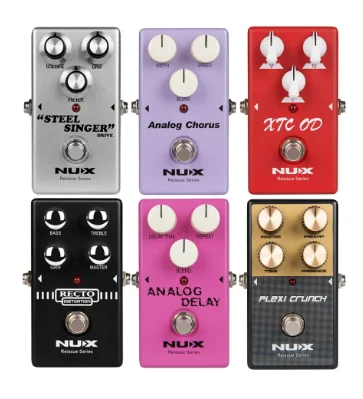 Delay Chorus Overdrive Distortion Effect Guitar Pedal Processor Reissue Series Multi Effects for Electric Guitar Accessories