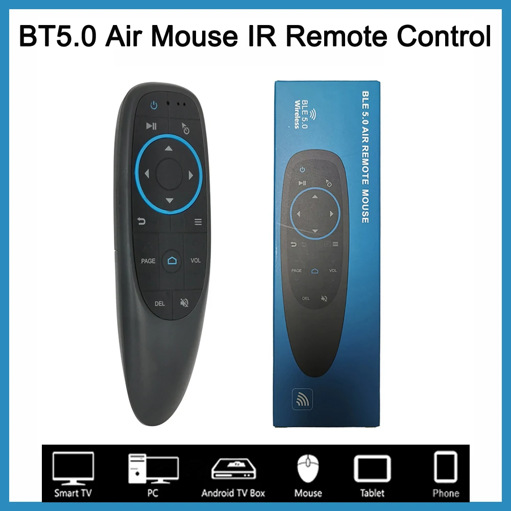 Air Mouse IR Remote Control for Carplay Bluetooth 5.0 Wireless IR Remote Control for TV Box Smartv PC Projector Home Appliance