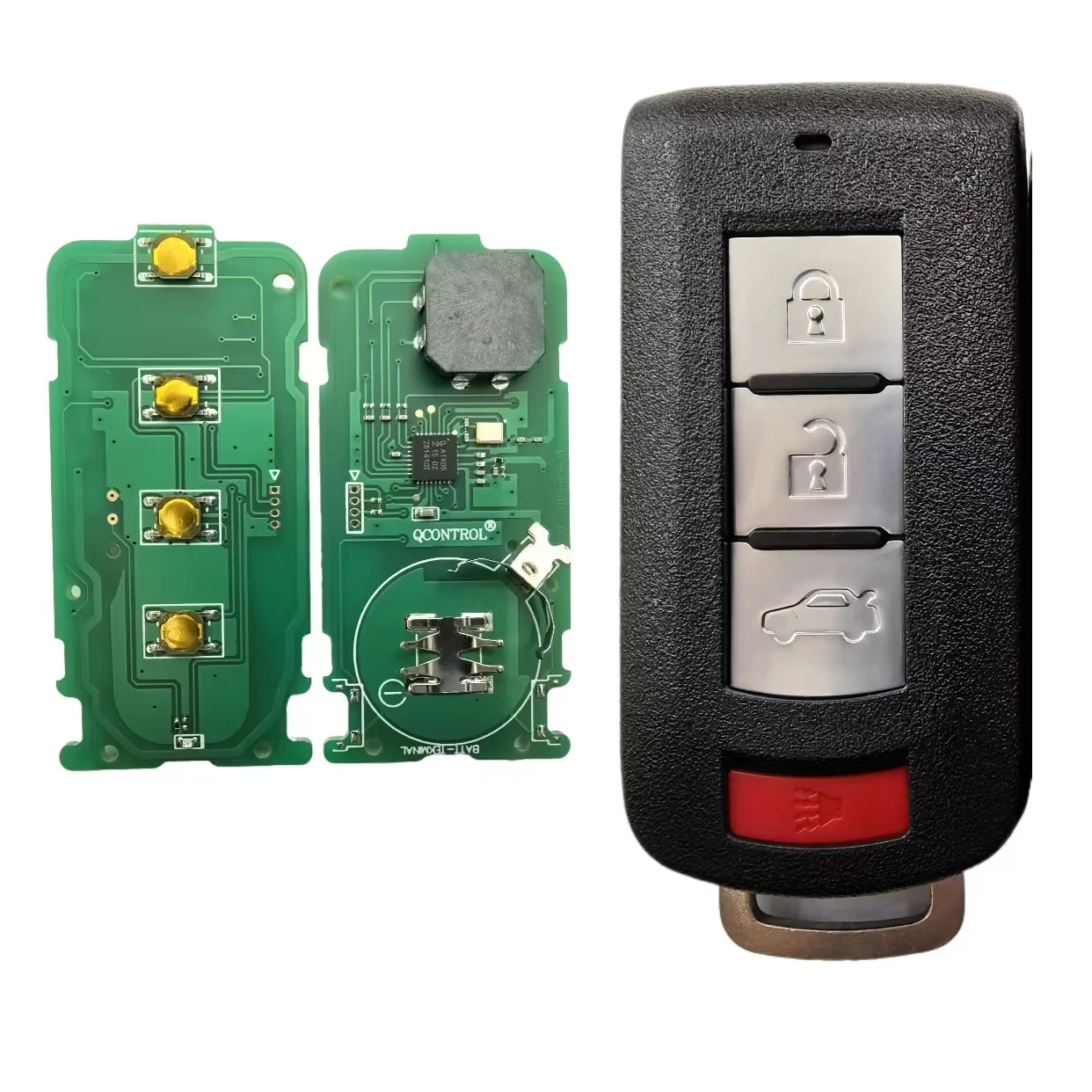 Jingxin Keyless Go Smart Fernbedienungsschlüssel 2/3/4BT 315/434MHz ID46 PCF7952 für Mitsubishi Lancer Outlander 2008-2016 OUC644M-KEY-N Schlüssel – Detail 6