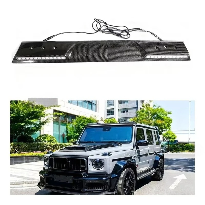 

Светодиодный фонарь на крышу автомобиля из сухого карбона для MG-Class W463/W464, 6000 люмен, 12В