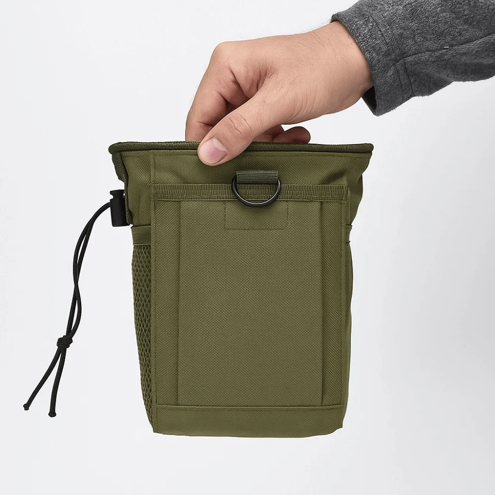 Oxford Drastring Waist Bag Adjustable Utility Belt Durable Nylon Mobile Phone Pouch Khaki Accesssories Waist Fanny Pack Men