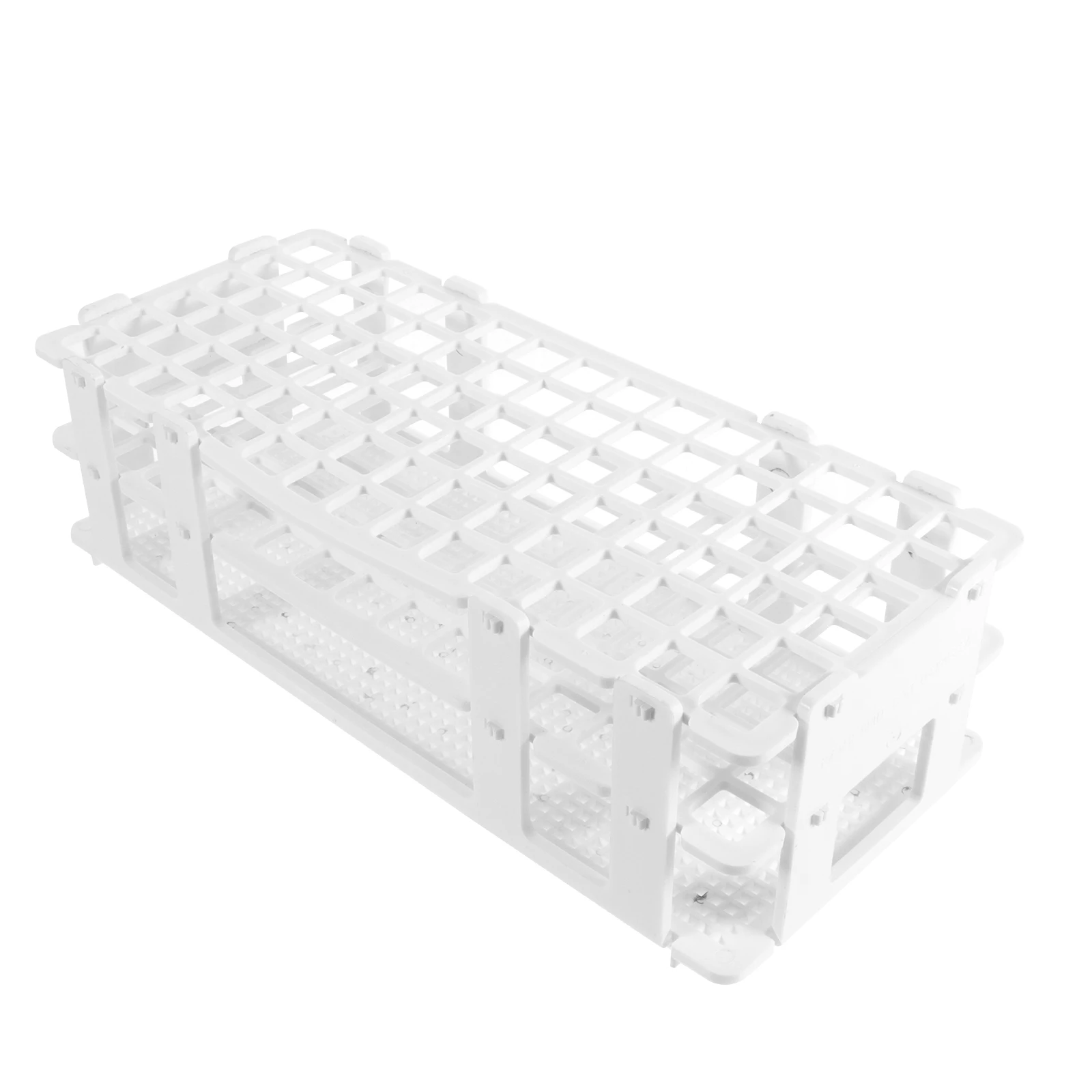 

Plastic Test Tube Rack Storage Holder Multifunctional Detachable Home School Lab Practical Design Premium Material