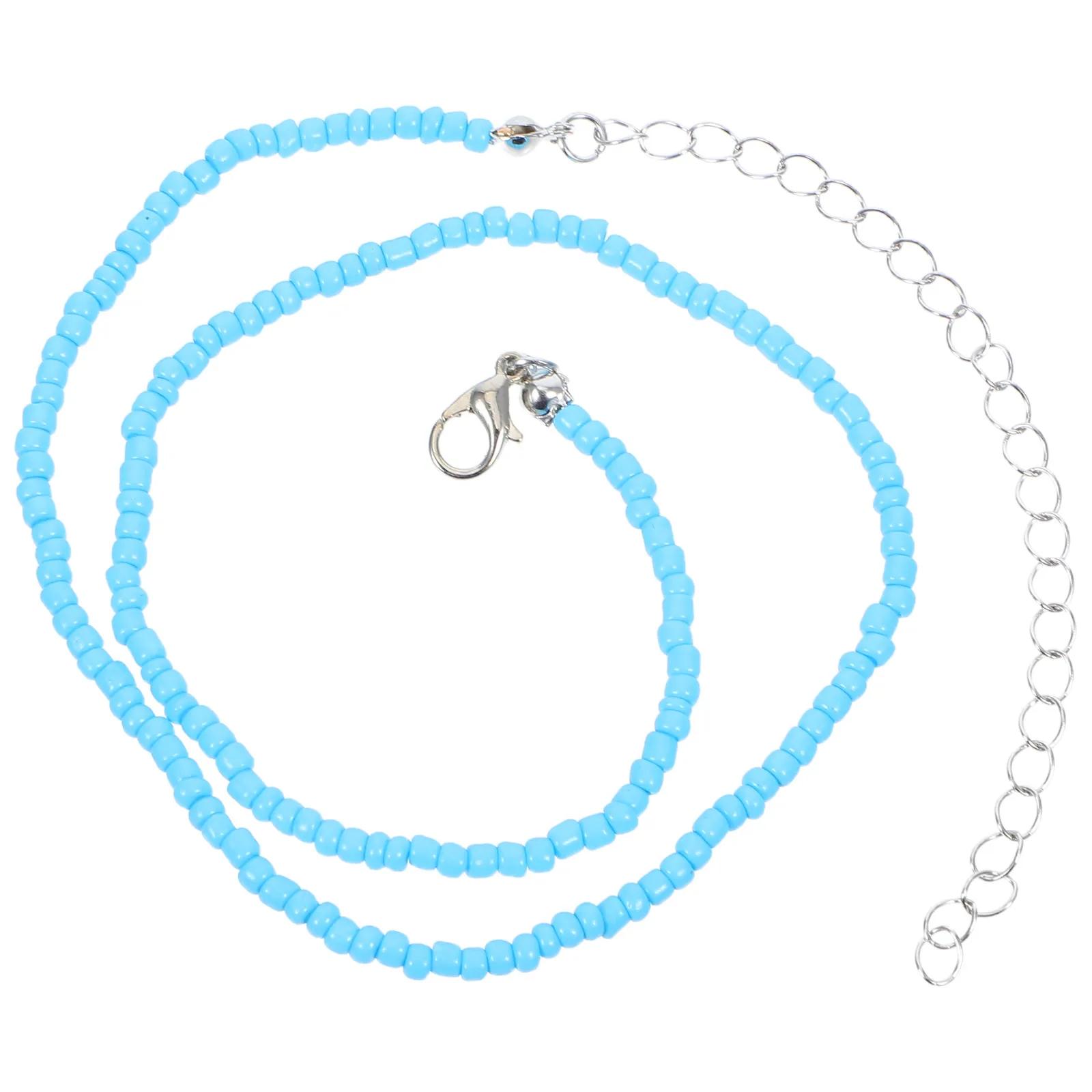 

Colorful Bead Necklace Woman for Girls Ladies Beads Layered Necklaces Women