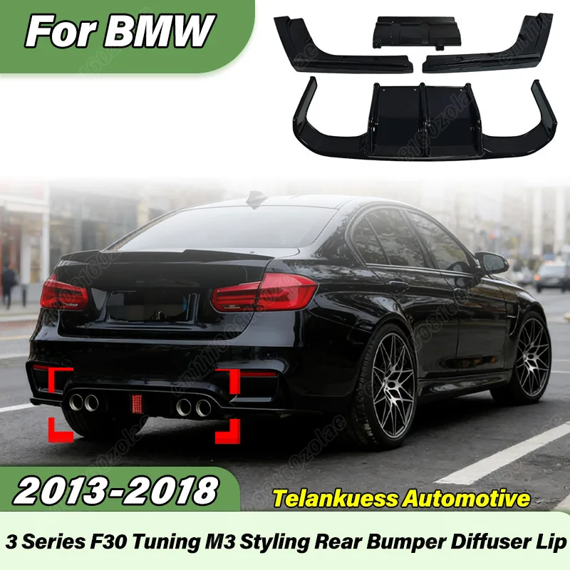 

Для BMW F30: Комплект для модификации кузова — задний бампер-диффузор в стиле M3 (2013-2018)