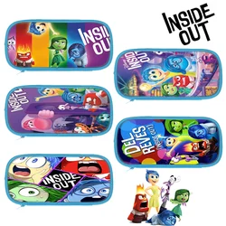 Disney Inside Out 2 Cartoon Pencil Case for Girls Boys Large Capacity Pencil Case Stationery Bag Student Product