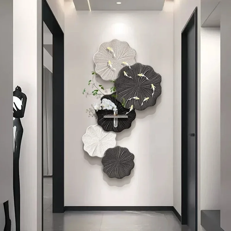 Entrance hanging paintings, hydroponic green plant decorative paintings, high-end murals