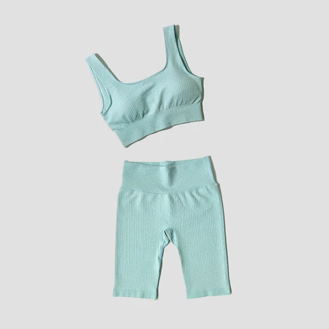 WAREBALL Бесшовный женский комплект для йоги из полиэстера