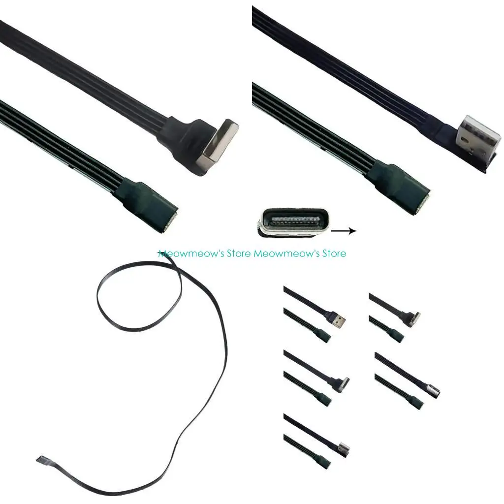 توصيلات W91A وقم بتشغيل كابل USB إلى النوع C لربط أجهزة USB مع منفذ النوع C