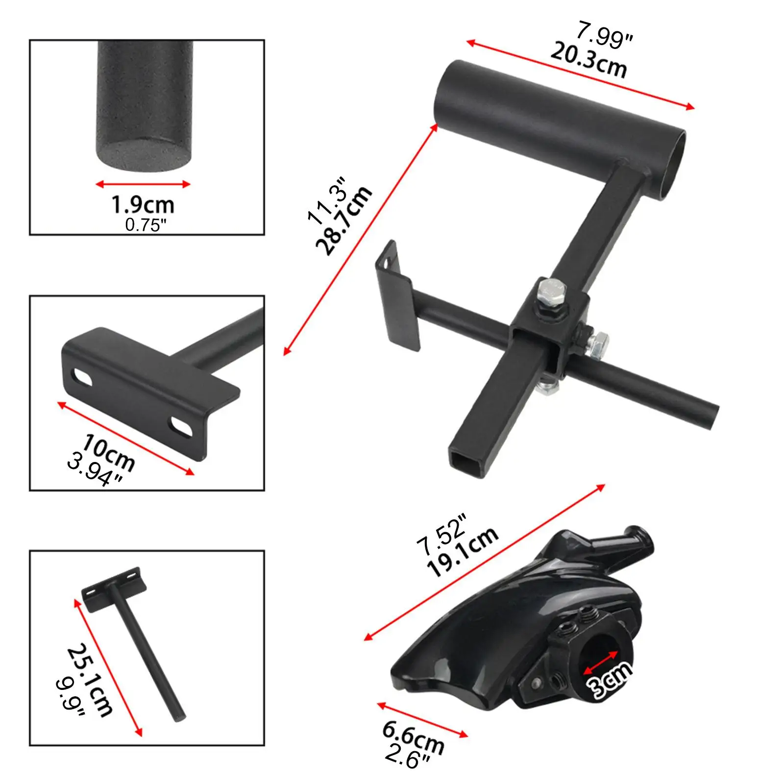 Generic Manual Tire Changer Kit High Strength Wear Resistant High Performance Accessories Duck Head Modification Welded Kit