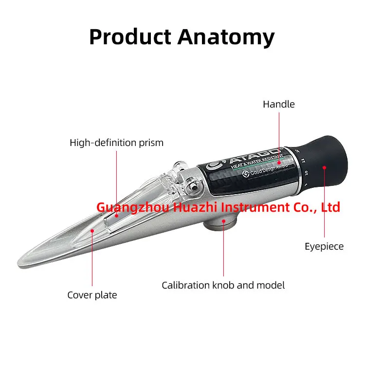 Sugar Content Detector MASTER-93H Honey Bean Paste Mooncake Concentration Refractometer Meter