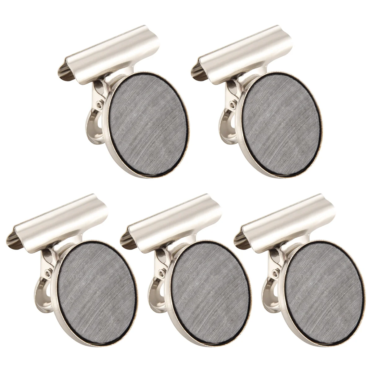 5 ชิ้นตู้เย็นแม่เหล็กคลิปข้อความผู้ถือจับแม่เหล็กโฮมออฟฟิศโลหะ GSY