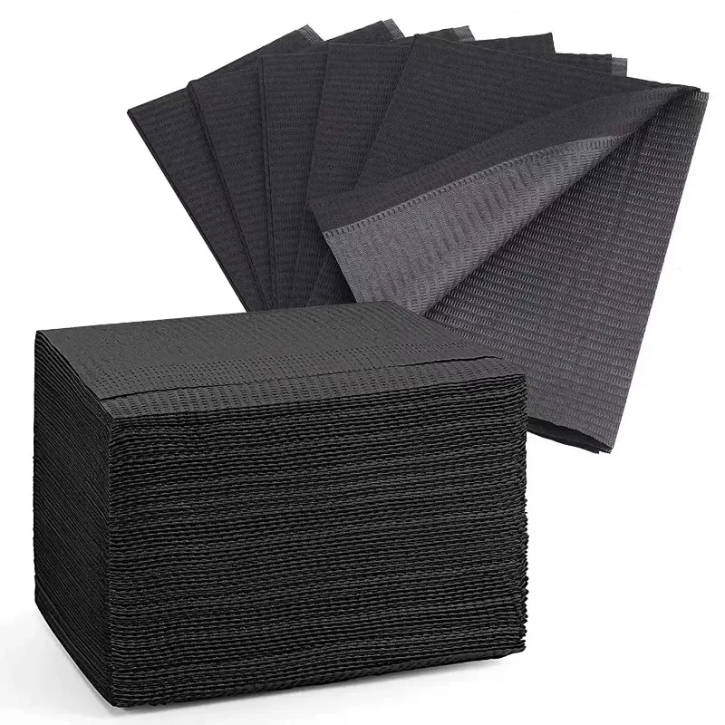 

DQFART Black Tattoo Tablecloth Disposable Cleaning Tablecloth Suitable for Tattoo Beauty Makeup Tool Pad Multipurpose Tablecloth