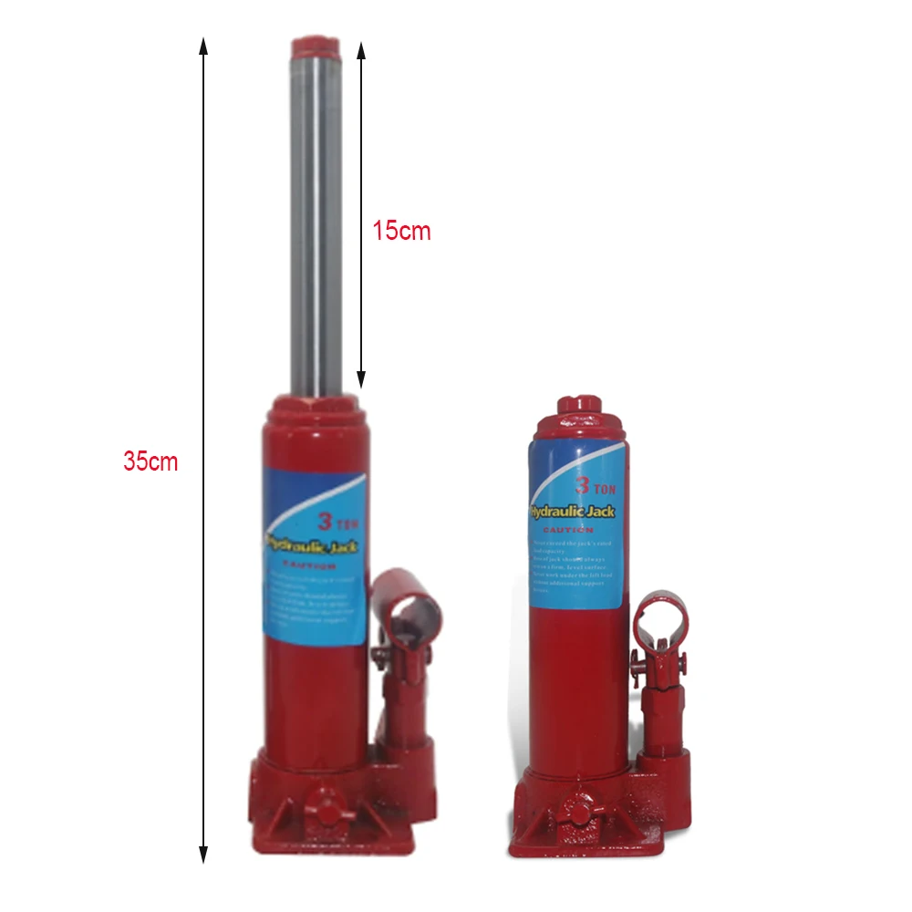 Small hydraulic jack 3 Ton jack Automotive maintenance tools Car tool jack Vertical Hydraulic Jack With Tire Changing Jack