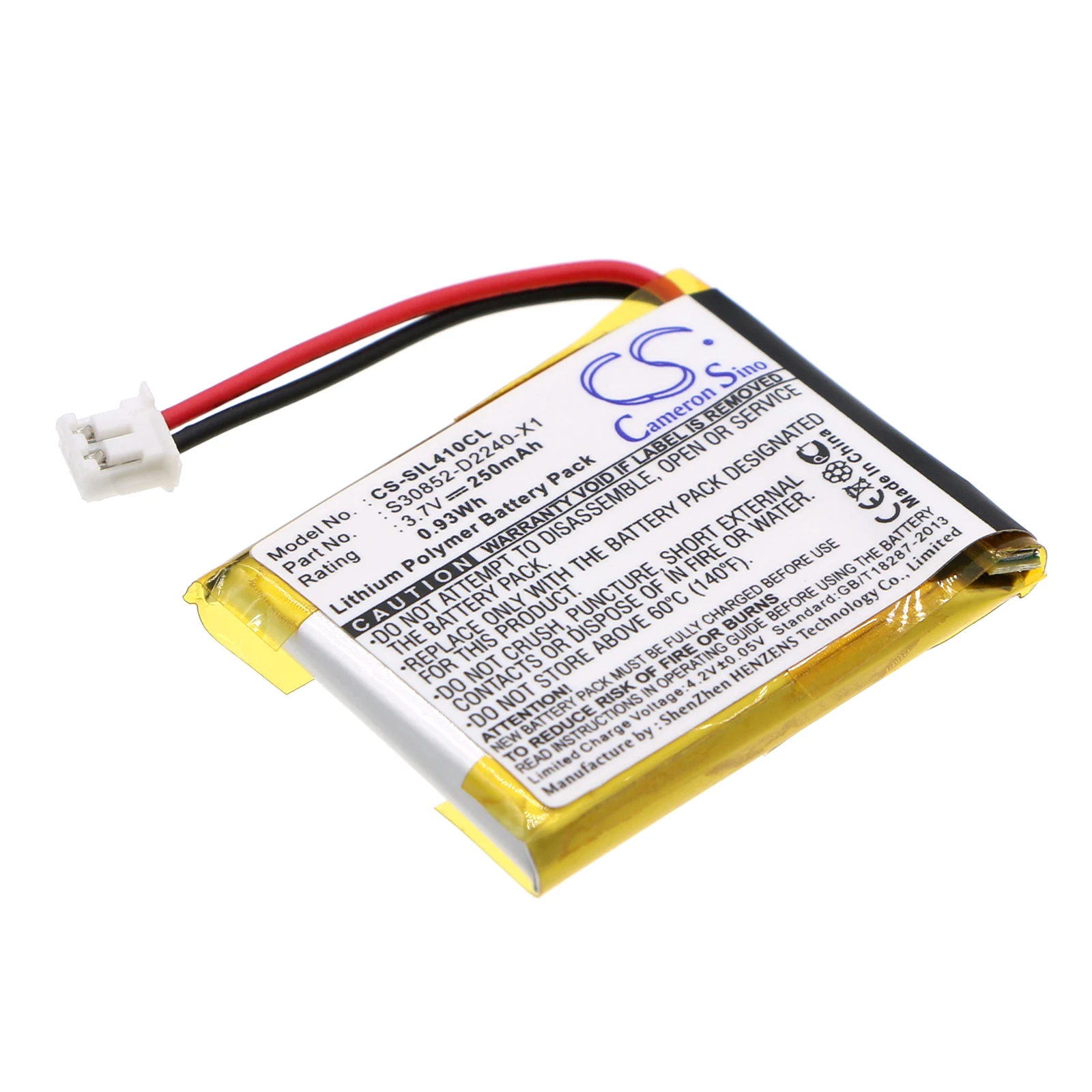 

Li-ion Cordless Phone Battery for Siemens, 3.7V 250mAh, Compatible Models: Gigaset L410,Pro Maxwell,Pro Maxwell 10 DECT