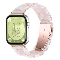 Resin Band For Huawei Watch Fit 3 4 Pro Women Men Bracelet Wrist Strap Loop For Huawei Fit 3/4 Correa