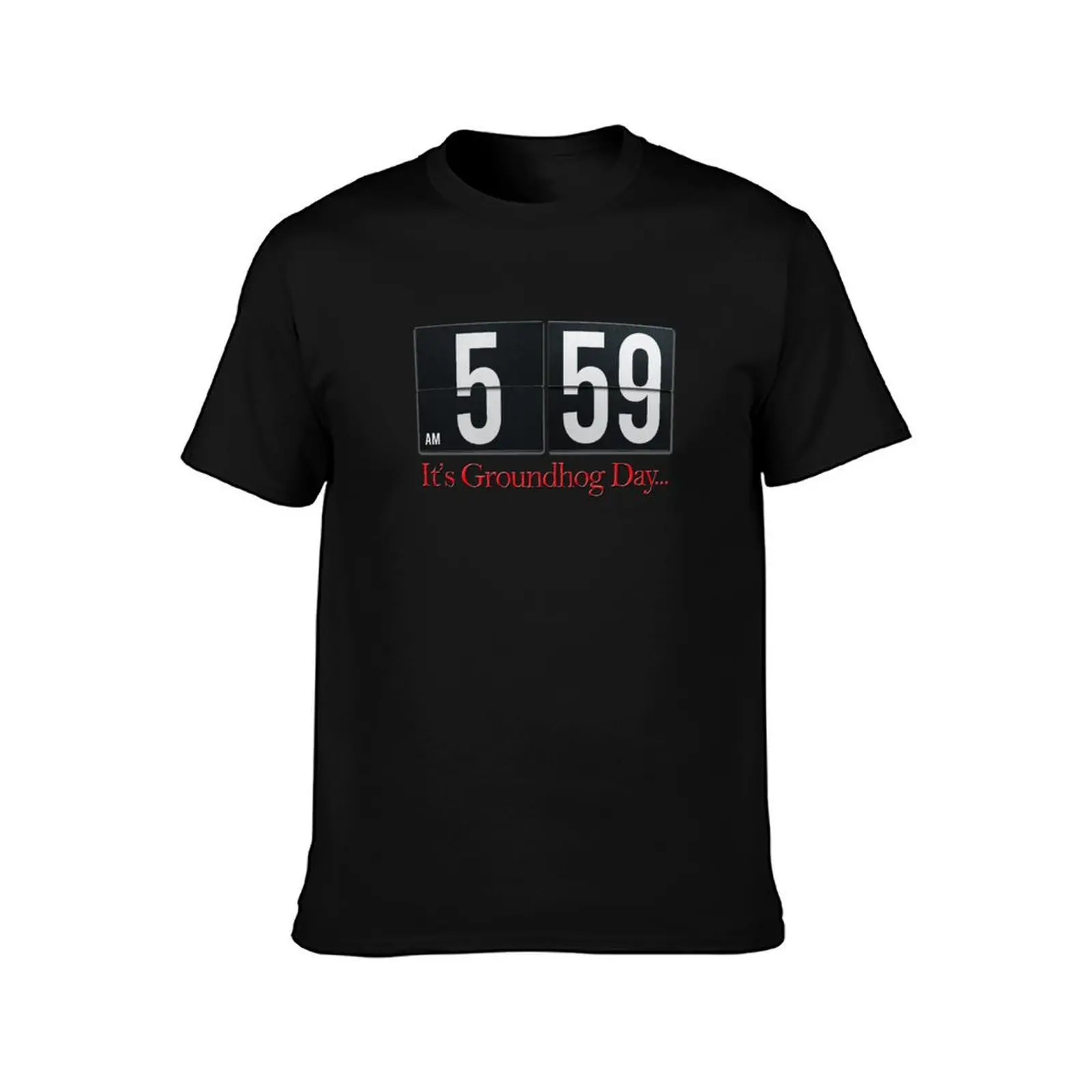 It's Groundhog Day Alarm Clock T-Shirt Sun Block Outdoor T-Shirt