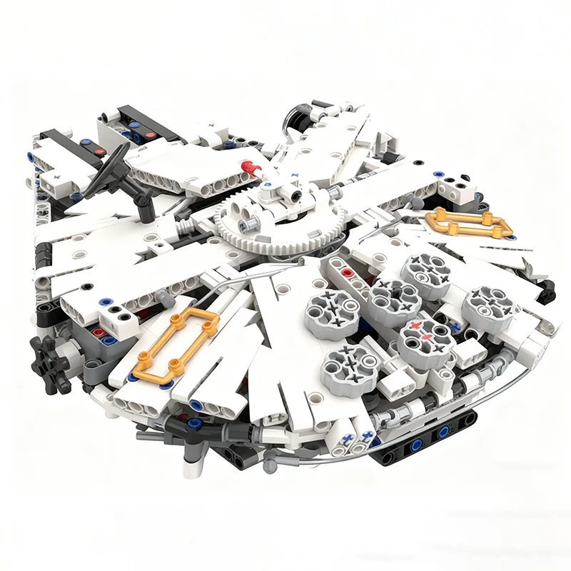 832pcs MOC Perseverance Falcon Star Battle Model Building Blocks Architecture Idea Festival Gifts Education Toy Creative Brick