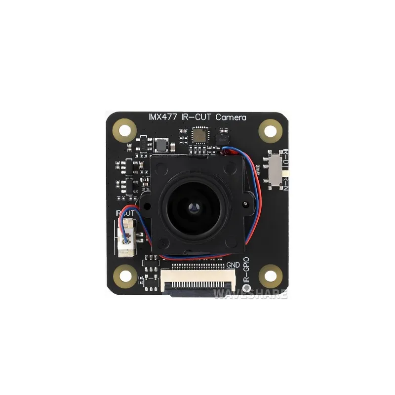 Waveshare IMX477 IR-CUT 12.3MP Camera (A), Applicable for Raspberry Pi / Jetson Nano