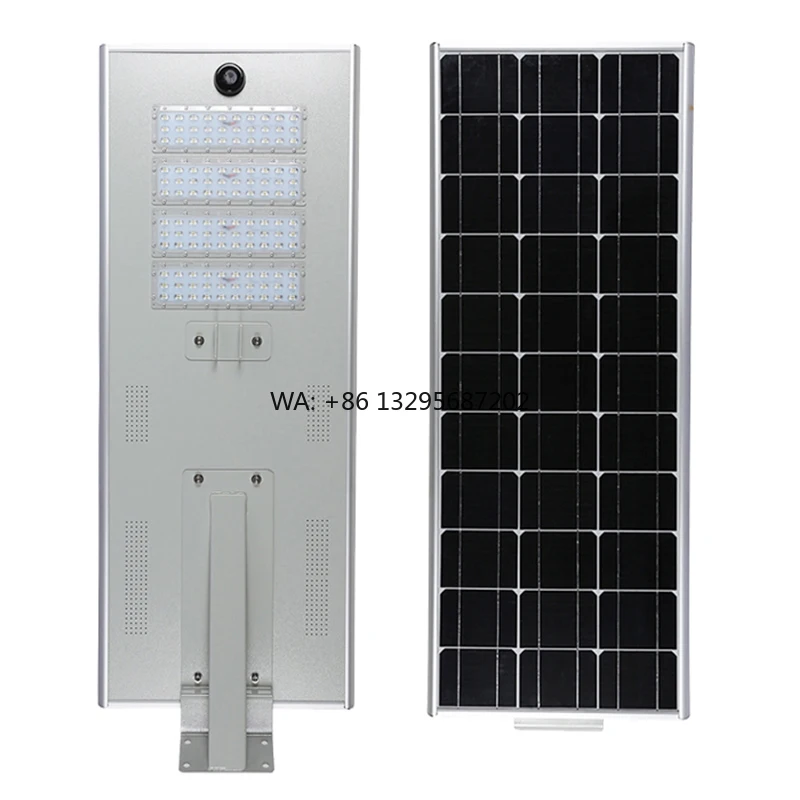

LIGHTSINCERE Outdoor Waterproof Led High Quality 100wsensitive Solar Street Lights Grey Body 10000 Lumens Solar Street Light