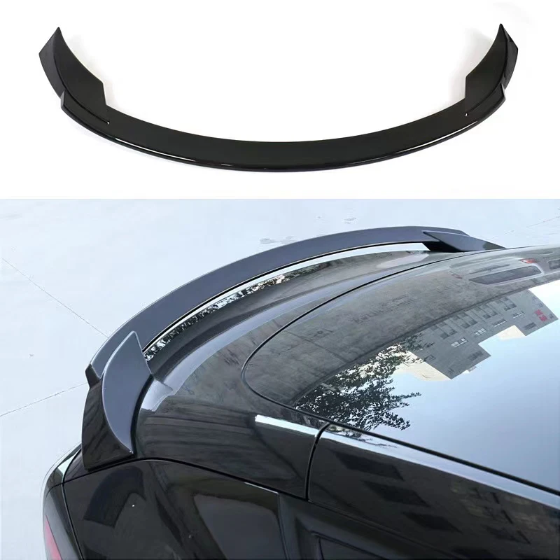 Suitable for Tesla Model 3 Y rear trunk lid spoiler wing carbon black sports modification kit 2017 2018 2019 2020 2021 2022 2023