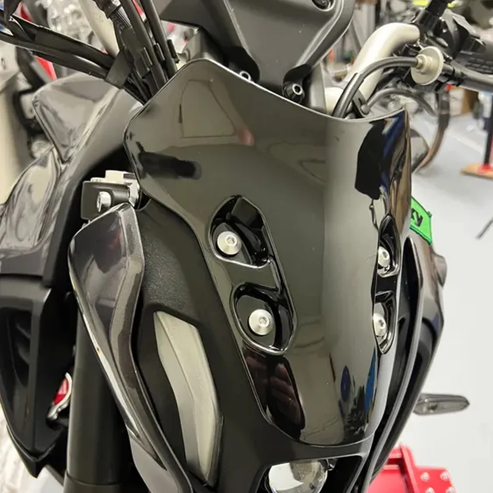 MT 07 2024 2025 Motorcycle Front Windshield Deflectors Wind Shield Screen Protector For Yamaha MT07 Windscreen MT-07 2021~ 2023 - Image 4