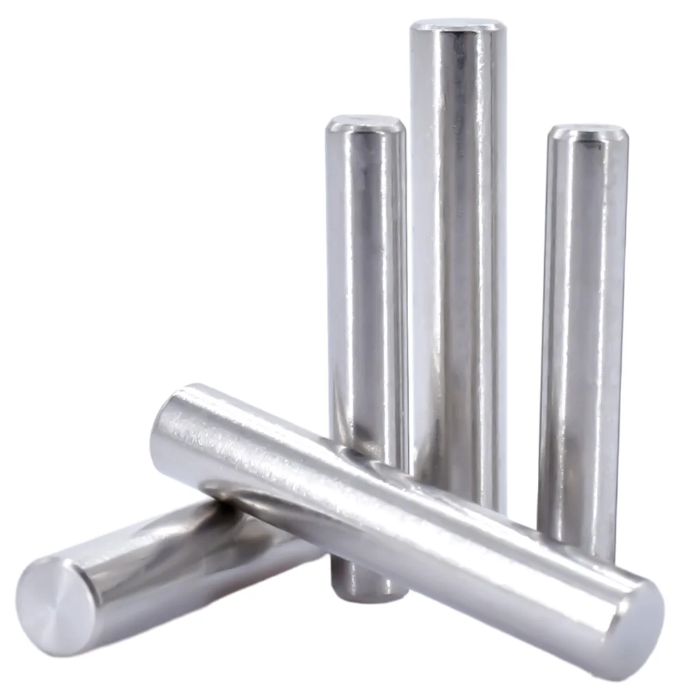 GB119 Cylindrical Locating Dowel Pin M1 M1.5 M2 M2.5 M3 M4 M5 M6 M8 M10 304 stainless steel Fixed Shaft Pins Round Solid Rod