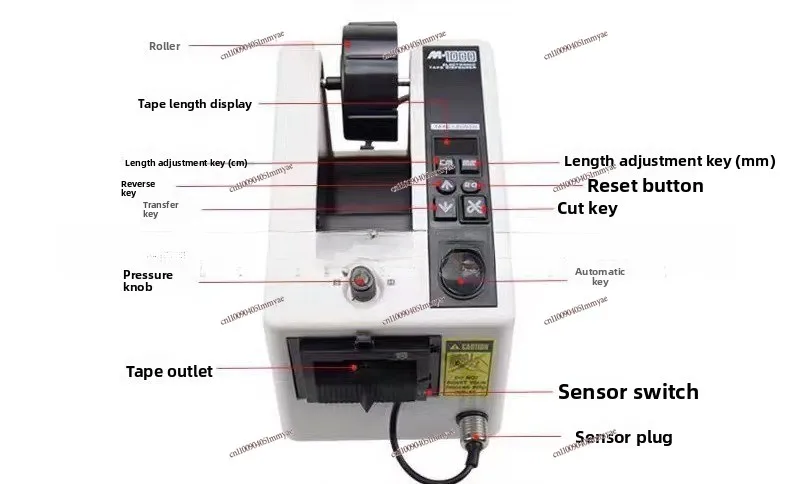 

Automatic adhesive paper machine Masking glue Transparent glue Square cutting machine