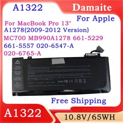 A1322 A1278 Battery For Apple MacBook Pro 13