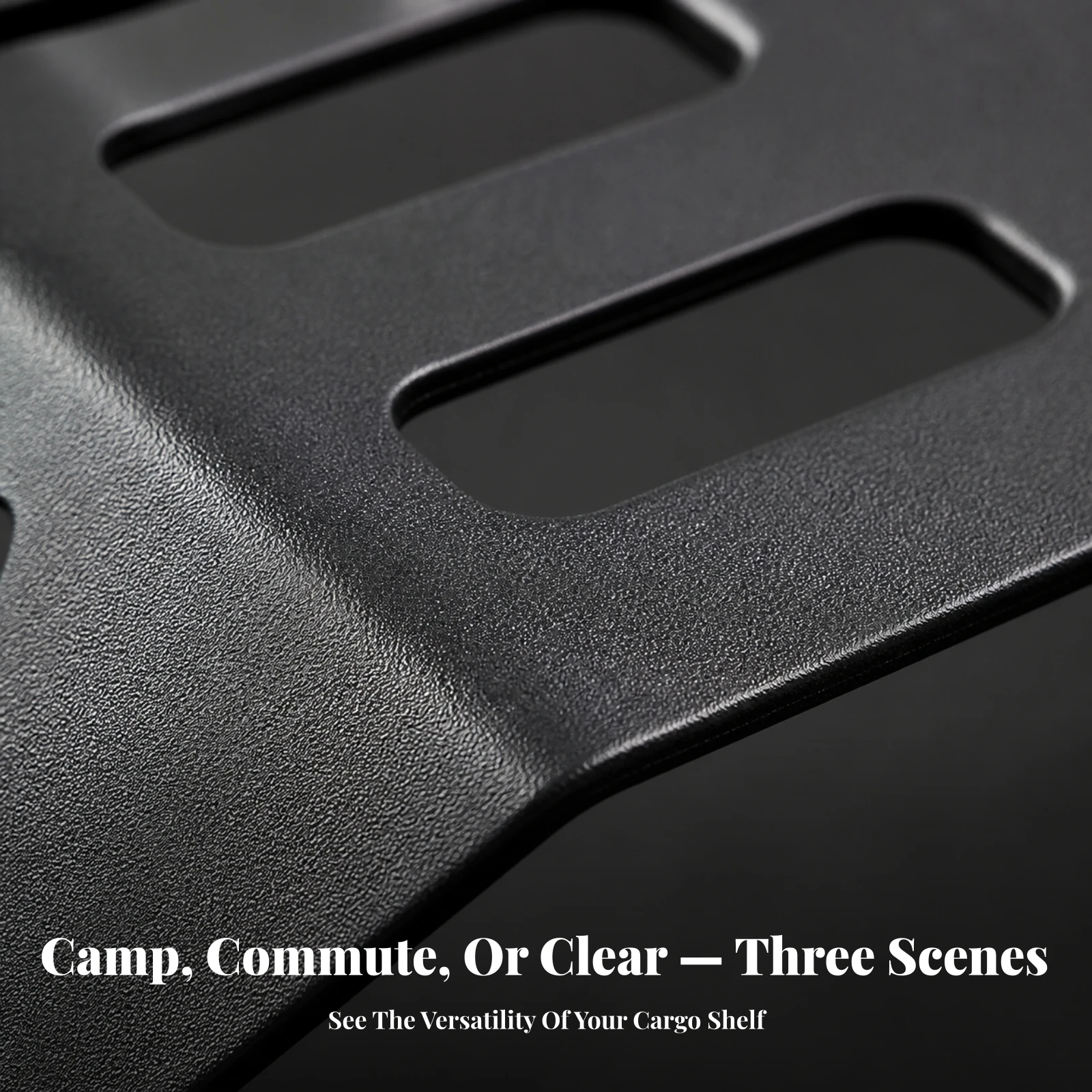 Rear Storage Cargo Rack Bolt-on Cargo Storage Rack Shelf Secure Organizer Organized for Campers, Trunk Organization, Road Trips