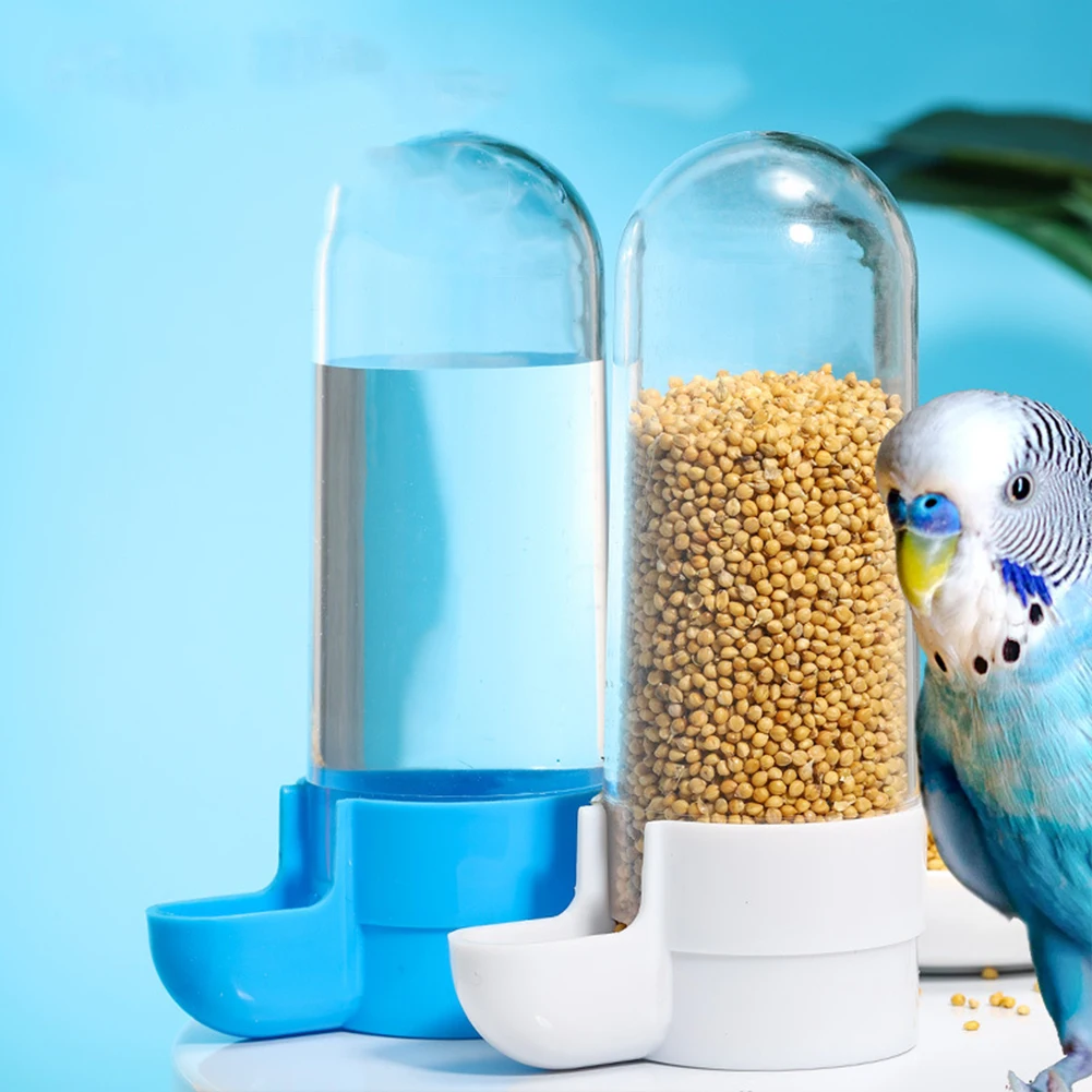 Parrot Water Dispenser Automatic Feeder Bowls Anti-splash Splash-proof Feeding Drinking Food Bowl Bird Supplies