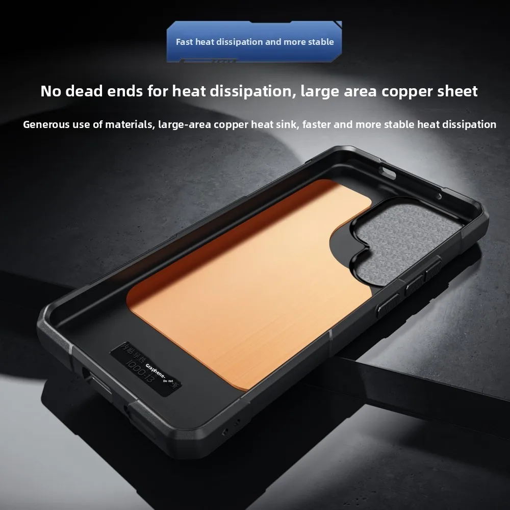 Etui na Samsung Galaxy S26 Ultra, twarde, odporne na wstrząsy, z odprowadzaniem ciepła, magnetyczne, ochronne, do Samsung S25 S24 S23 S22 Ultra. — zdjęcie produktu 6