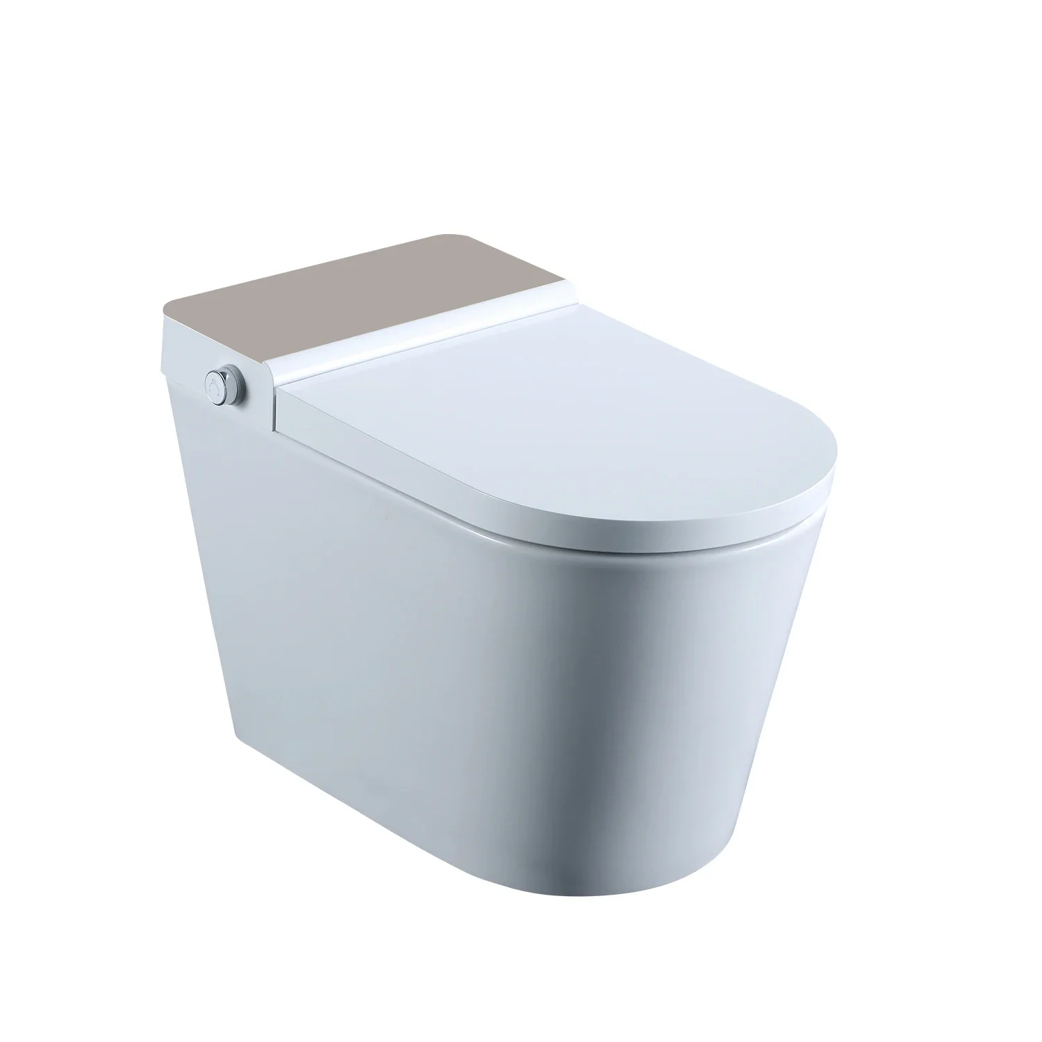 

High tech smart toilet with remote-automatic toilet bathroom smart self-cleaning toilet