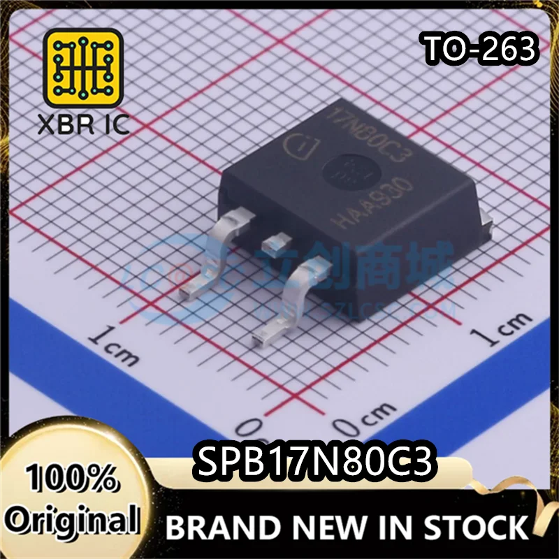 

(15/40 pieces) SPB17N80C3 17N80C3 TO-263 SMD Field Effect Tube MOS Tube New Original Genuine Spot Fast Delivery