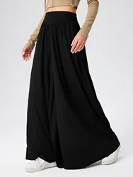 2024 AliExpress Europe and the United States summer new loose dance pants drape casual high-waisted wide-leg pants