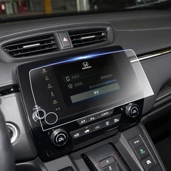 GPS Navigation Screen Steel Protective Film for Honda CR-V CRV 5th 2017 2018 2019 2020 Control of LCD Screen Sticker Car Styling