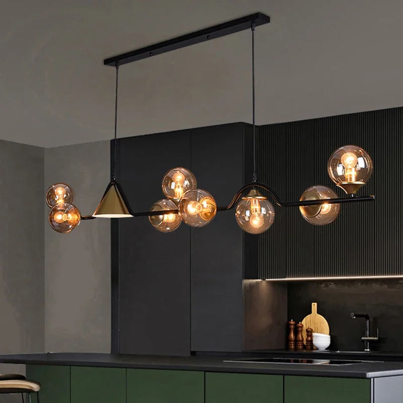 Nordic Home Decor Chandeliers For Dining Room Lustre Pendant Lights Hanging Lamps For Ceiling Light Fixture Indoor Lighting