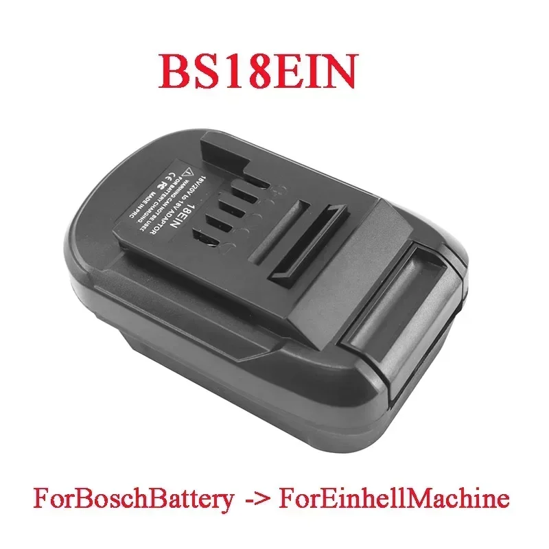 Conversor do Adaptador para Makita Dewalt Milwaukee Bosch Bateria do Li-íon Ferramenta de Lítio Bosch Mt18ein Bs18ein Dm18ein Bs18ein