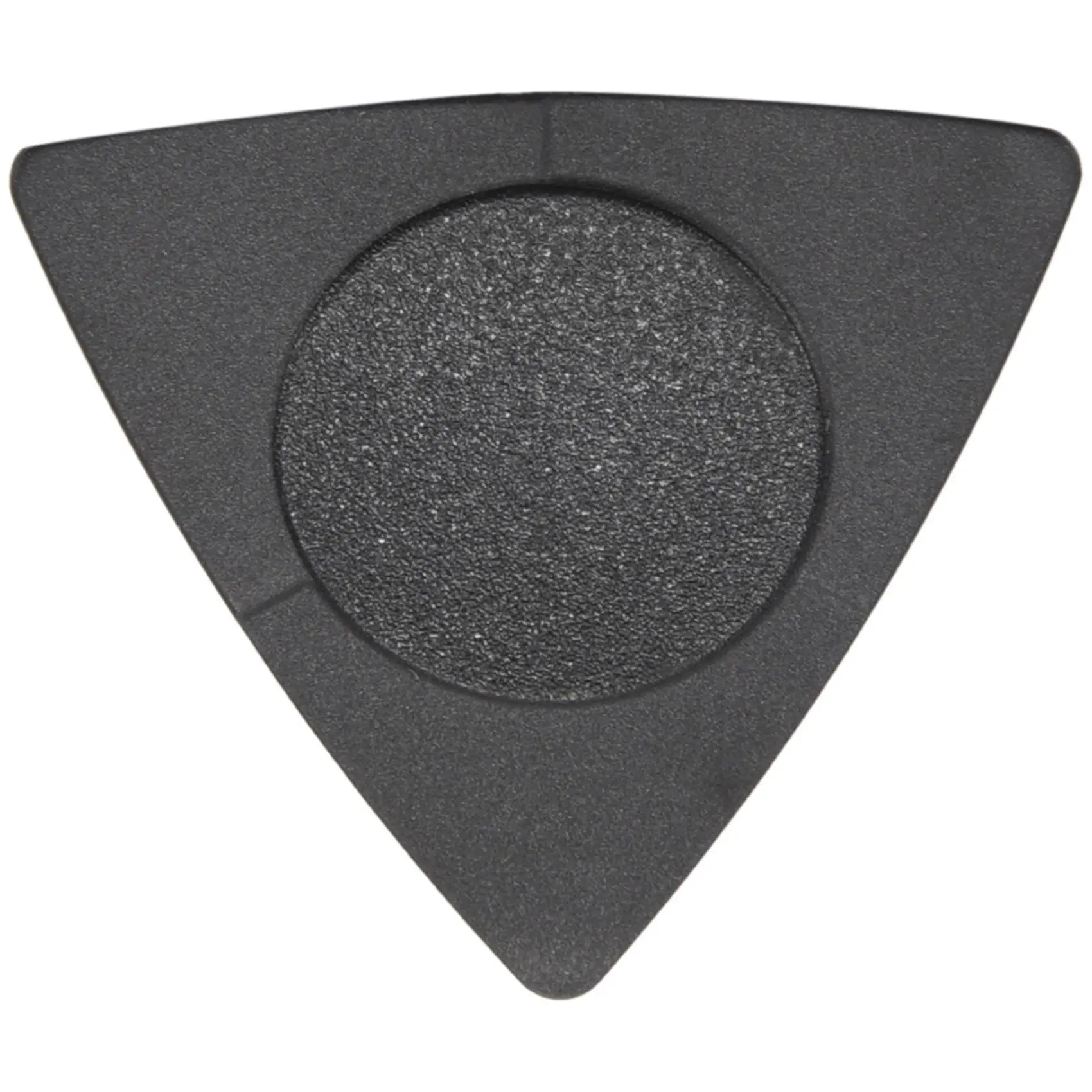 Flanger 10 Stuks Driehoek-Gitaar Plectrums 1.0 0.75 0.5 Mm Dikte In Pc + Abs Materiaal Antislip Stijl Plectrums Zwart