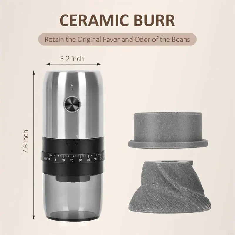 A0NCマルチファンティオナルコーヒー研削工具コーヒーグラインダー電気研削機ワイヤレスコーヒーミル